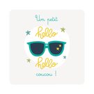 Hello ensoleill&eacute; avec lunettes d'&eacute;t&eacute;